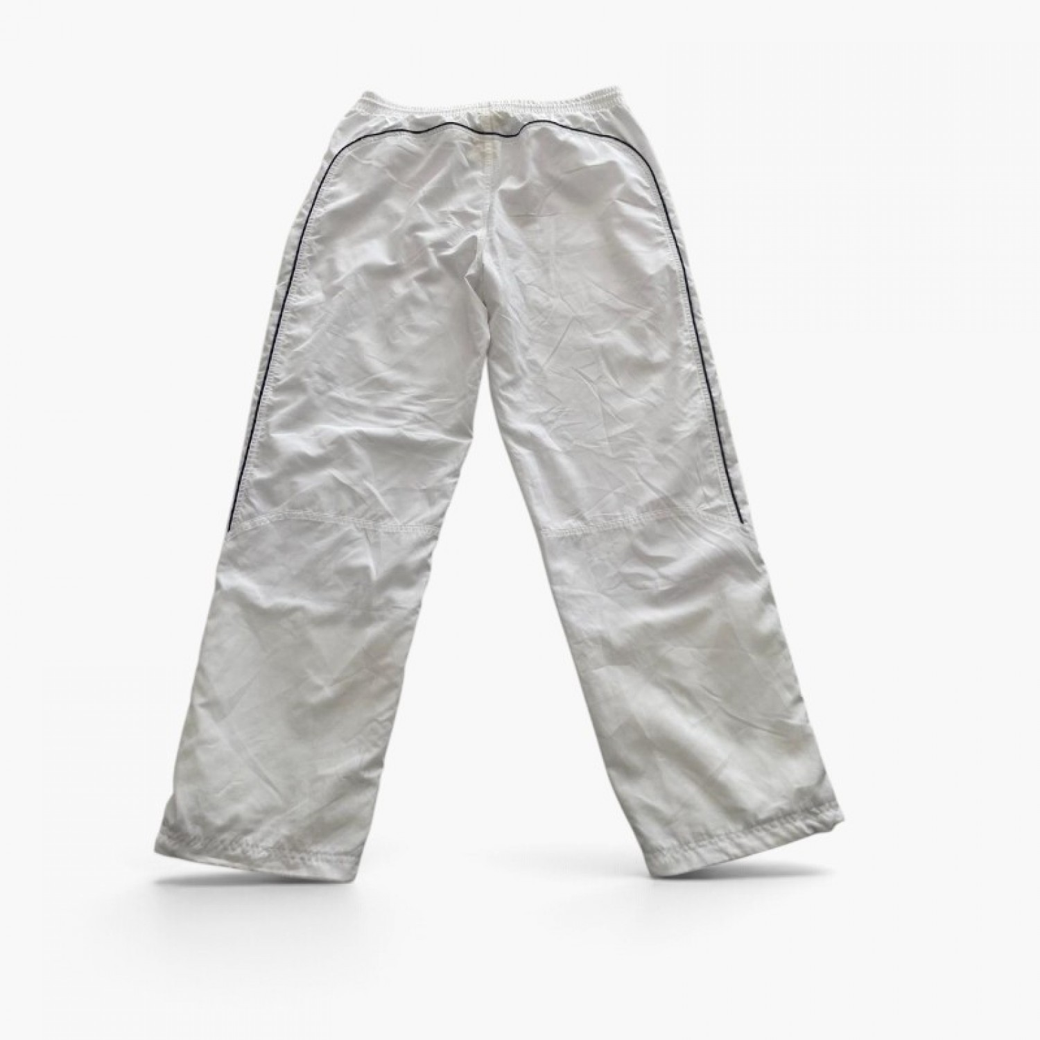 Reebok Track Pants White - Size L / Pre-Owned