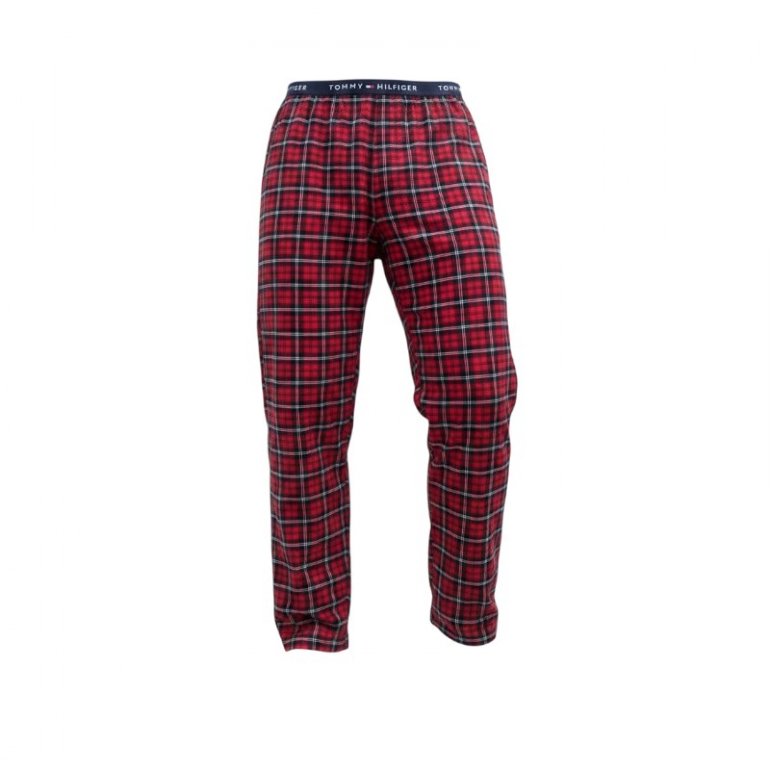 Tommy Hilfiger Sleepwear Pants Red Plaid - Size L / Pre-Owned