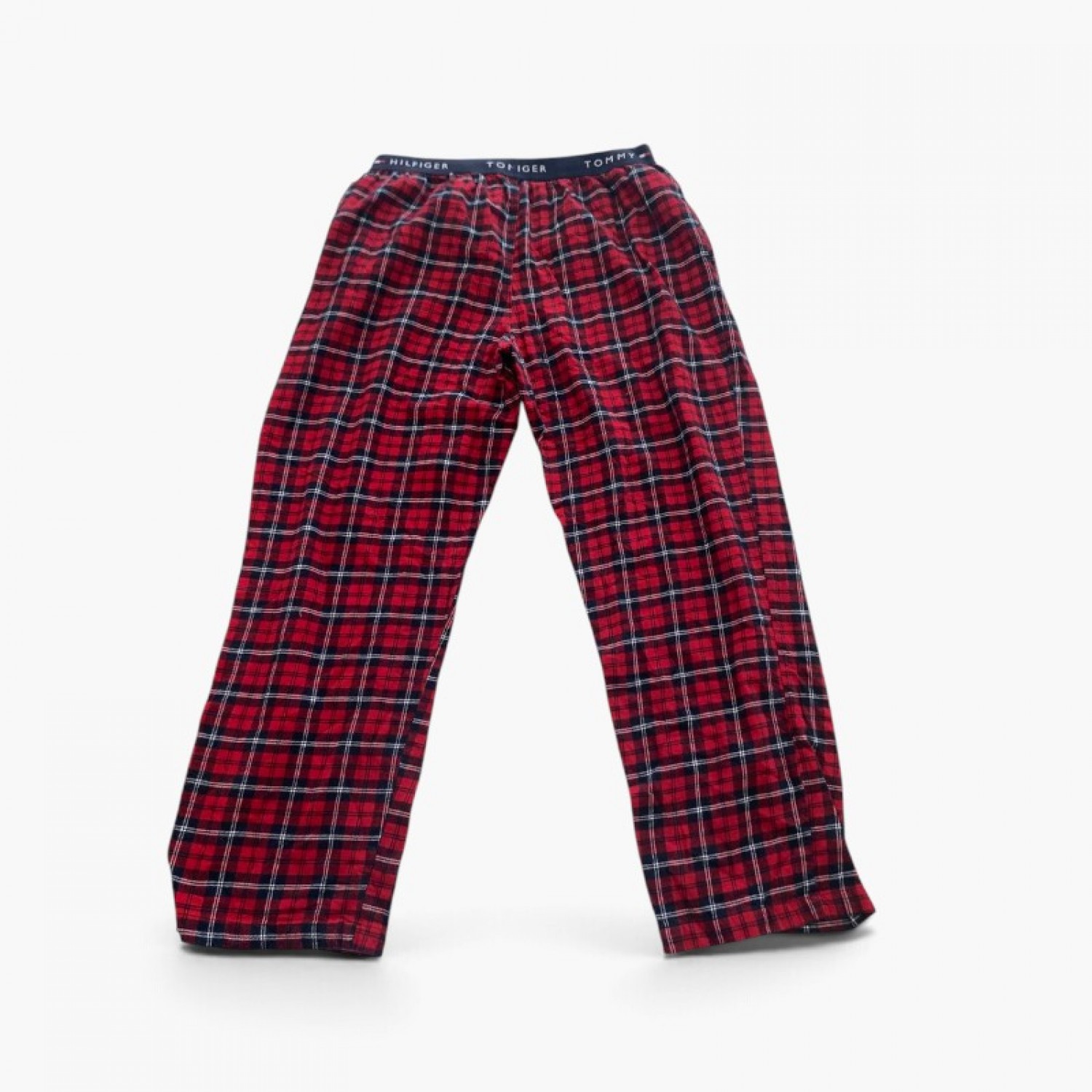 Tommy Hilfiger Sleepwear Pants Red Plaid - Size L / Pre-Owned