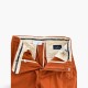 Brooksfield Trousers Orange — Size 38 / Pre-Owned