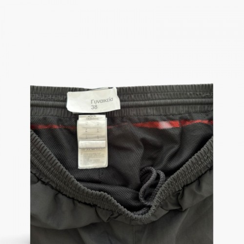 Adidas Track Pants Grey/Red — Size 38 / Pre-Owned