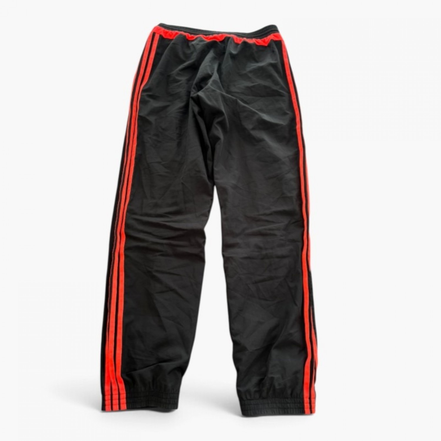 Adidas Track Pants Grey/Red — Size 38 / Pre-Owned