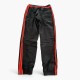 Adidas Track Pants Grey/Red — Size 38 / Pre-Owned