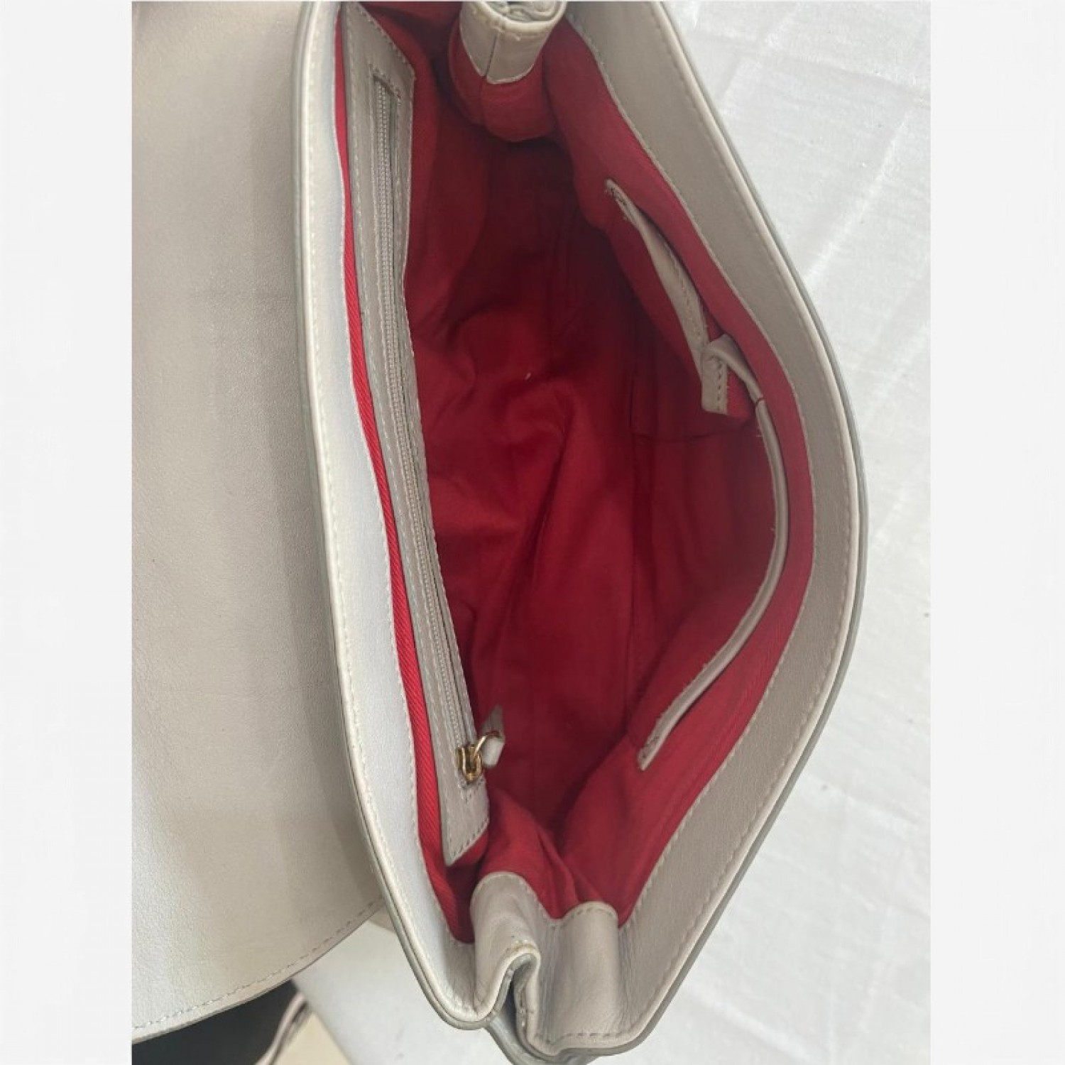 Άγνωστη Μάρκα Τσάντα Ώμου Γκρι - One Size / Pre-Owned