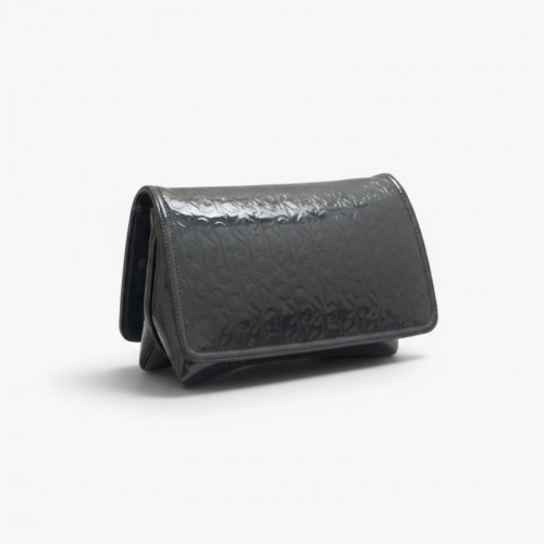 Άγνωστη Μάρκα Clutch Τσάντα Μαύρη - One Size / Pre-Owned
