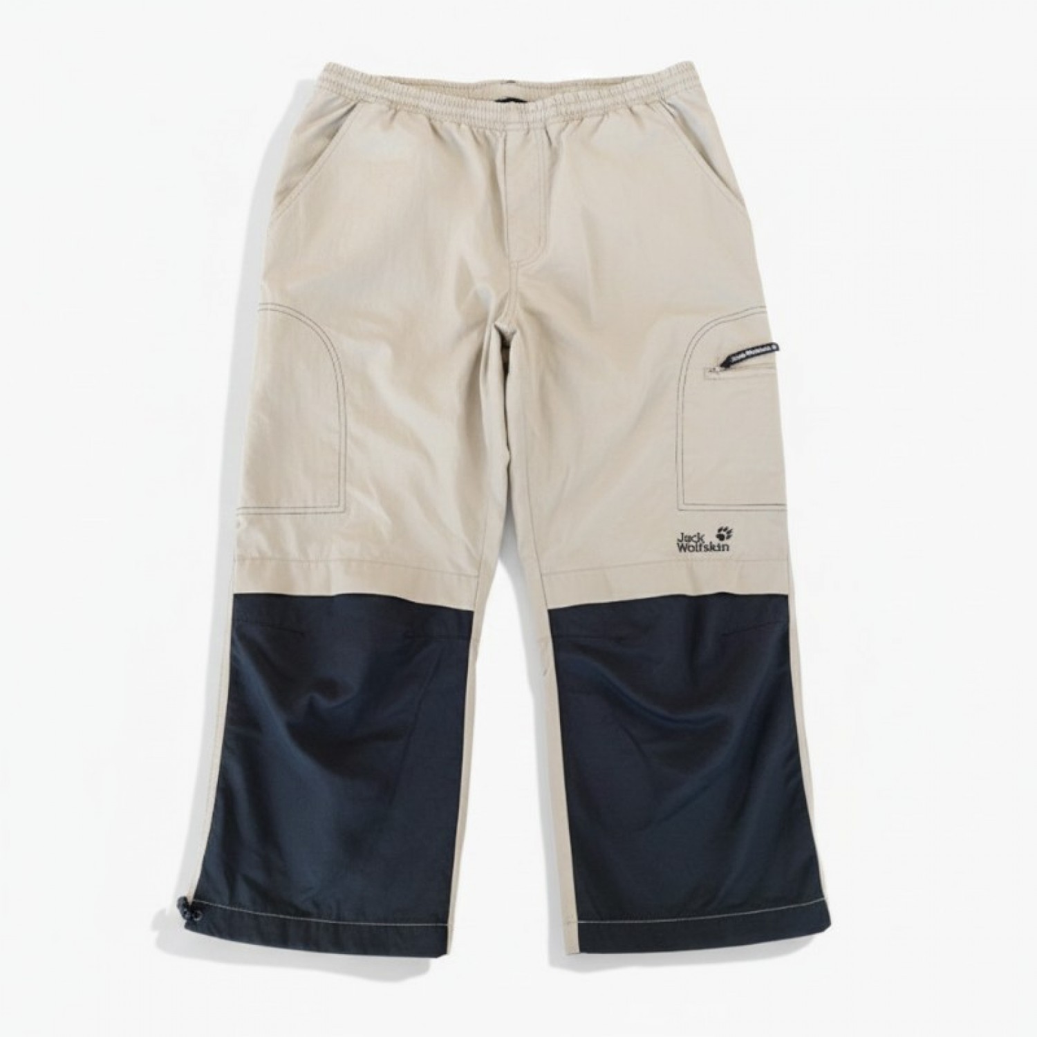 Jack Wolfskin Μπεζ Outdoor Παντελόνι με Ενισχυμένα Πάνελ – Μέγεθος XL / Pre-Owned