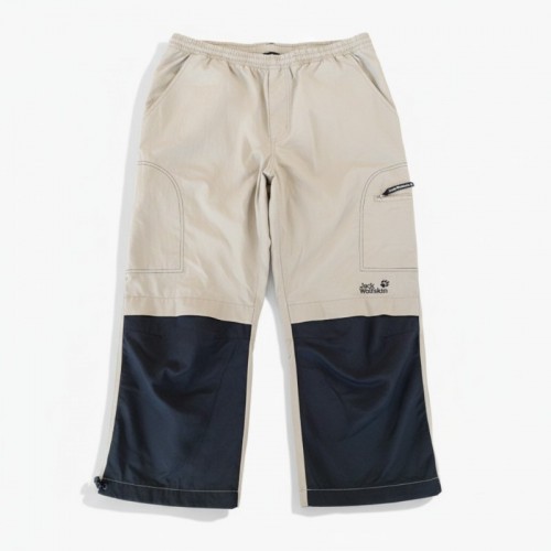 Jack Wolfskin Μπεζ Outdoor Παντελόνι με Ενισχυμένα Πάνελ – Μέγεθος XL / Pre-Owned