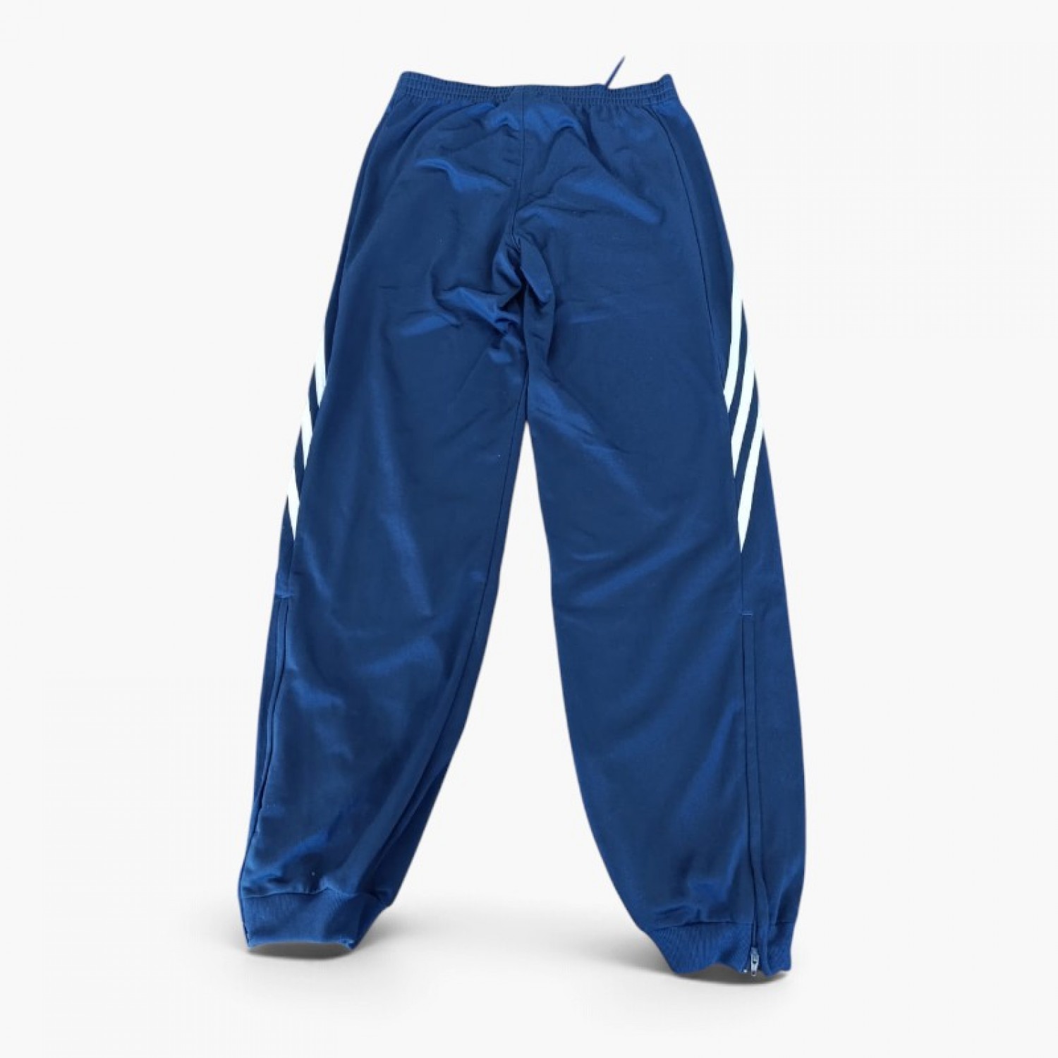 Adidas Μπλε Παντελόνι Φόρμας με Τρεις Ρίγες – Μέγεθος S / Pre-Owned