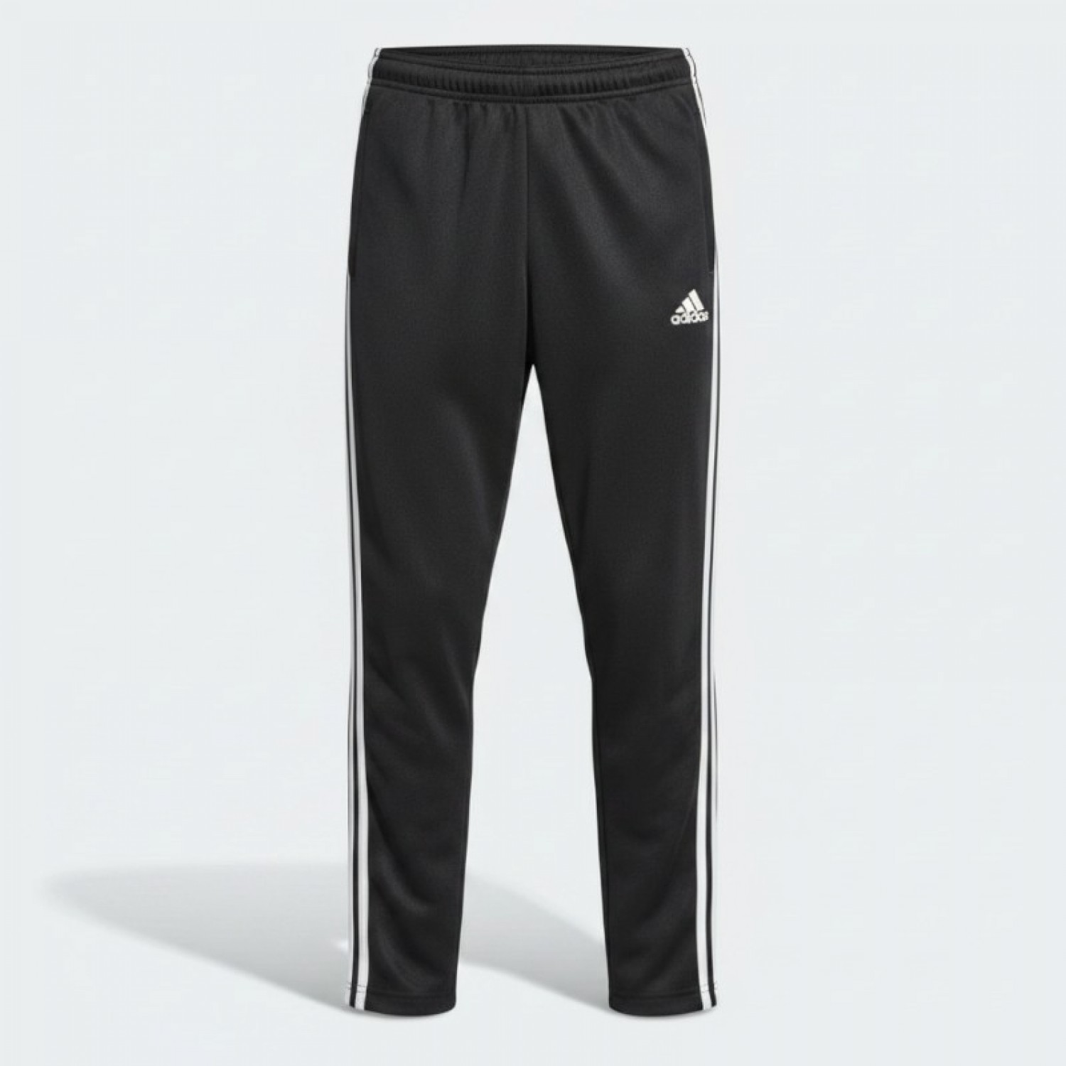Adidas Μαύρο Παντελόνι Track με Λευκές Ρίγες – Μέγεθος M / Pre-Owned
