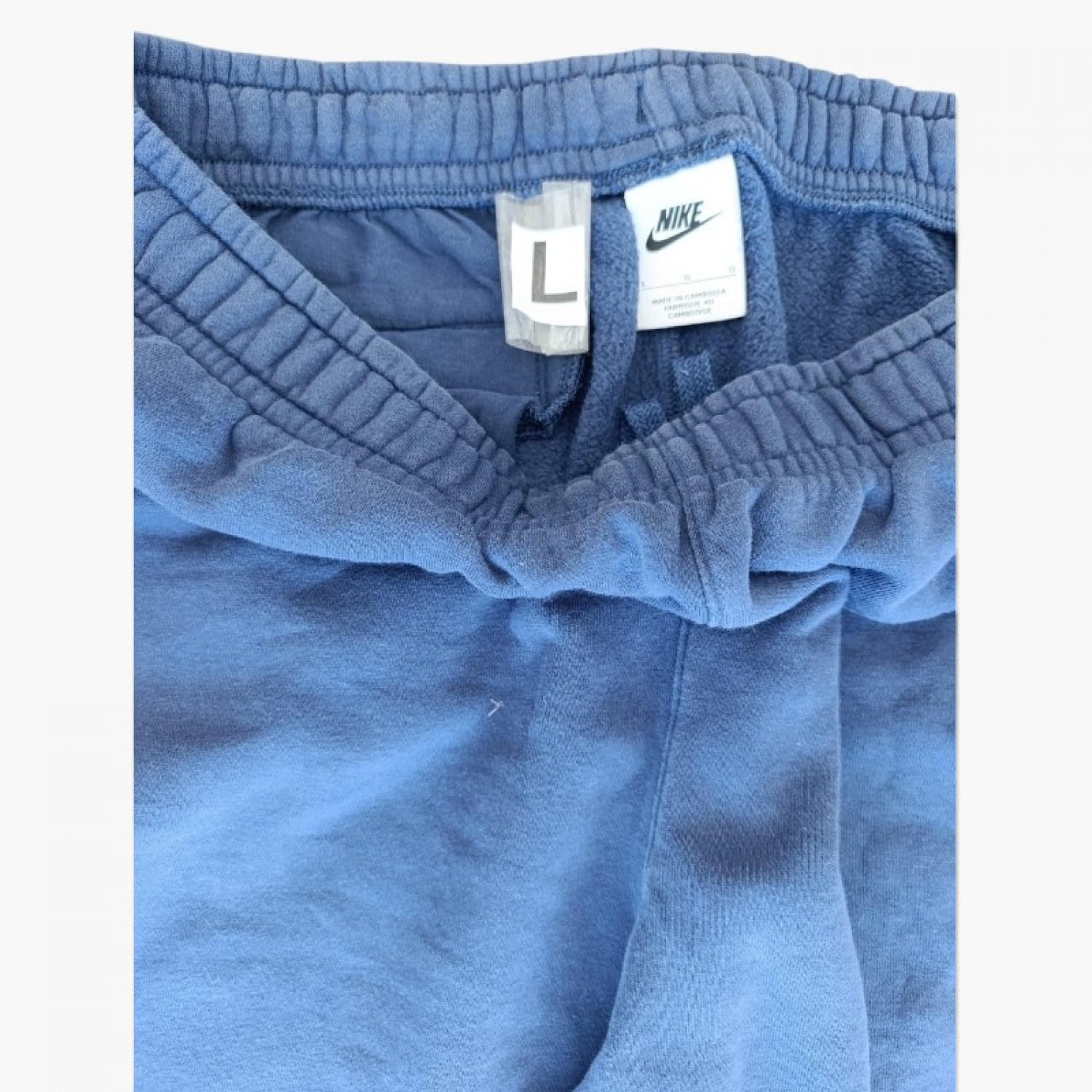 Nike Μπλε Παντελόνι Φόρμας Jogger – Μέγεθος L / Pre-Owned