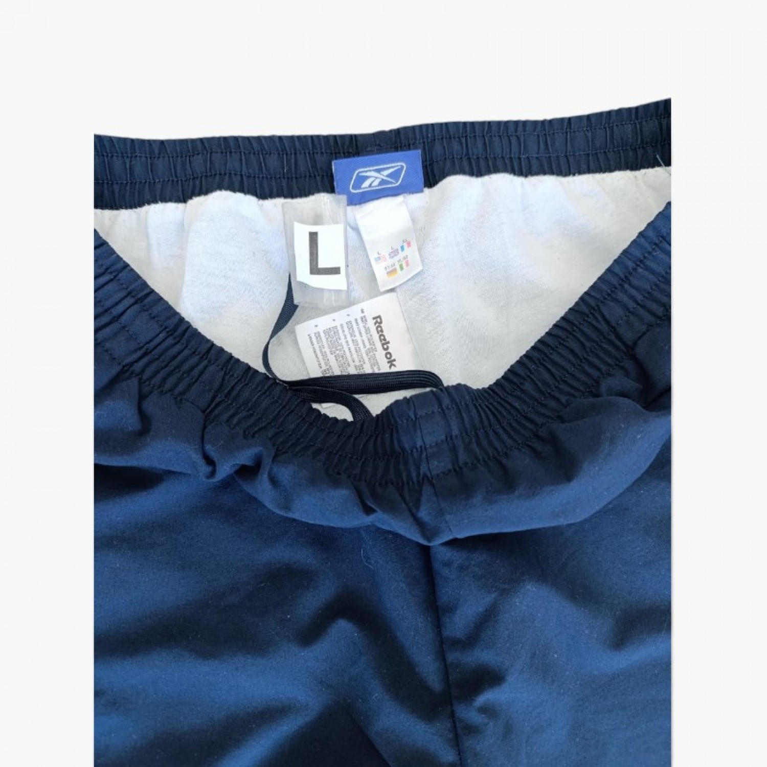 Reebok Σκούρο Μπλε Παντελόνι Φόρμας Jogger – Μέγεθος L / Pre-Owned