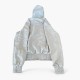 Frankie Garage Ανοιχτό Γκρι Αντιανεμικό Jacket – Μέγεθος M / Pre-Owned