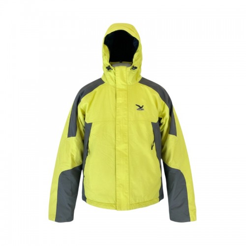 Salewa Κίτρινο και Γκρι Outdoor Jacket με Κουκούλα – Μέγεθος M / Pre-Owned