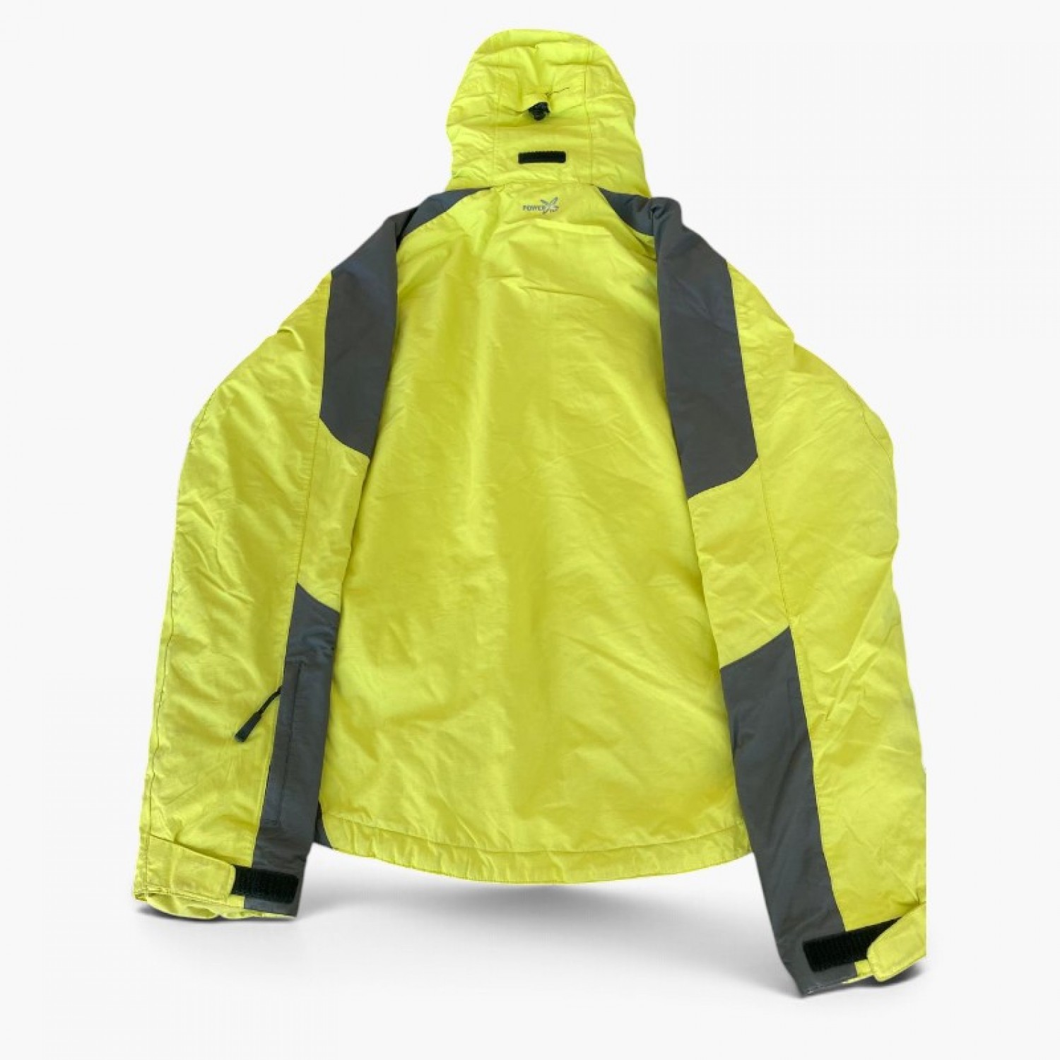 Salewa Κίτρινο και Γκρι Outdoor Jacket με Κουκούλα – Μέγεθος M / Pre-Owned