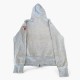 Adidas Chicago Bulls Γκρι Φούτερ Ζακέτα Hoodie – Μέγεθος M / Pre-Owned