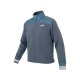 GAS Ανθρακί Fleece Ζακέτα με Μπλε Πάνελ – Μέγεθος XL / Pre-Owned