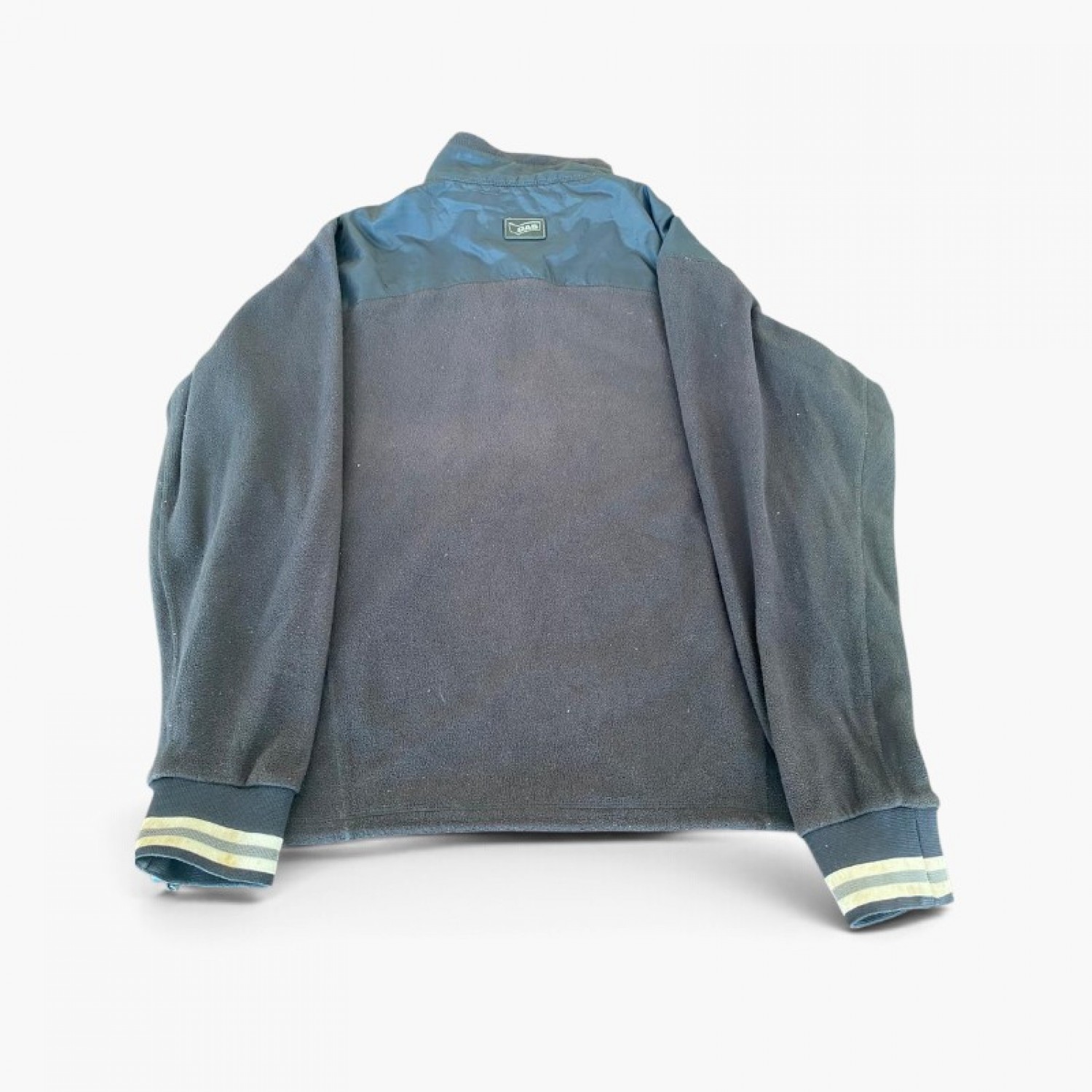 GAS Ανθρακί Fleece Ζακέτα με Μπλε Πάνελ – Μέγεθος XL / Pre-Owned