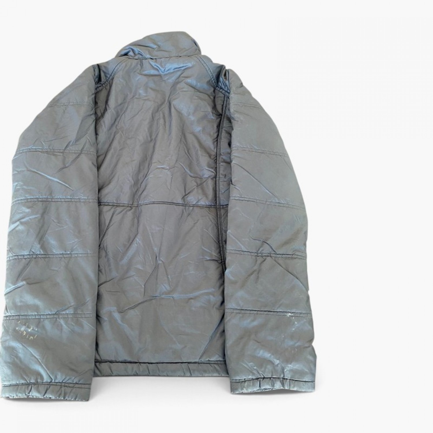Adidas Ανθρακί Επενδυμένο Jacket με Ψηλό Γιακά – Μέγεθος M / Pre-Owned