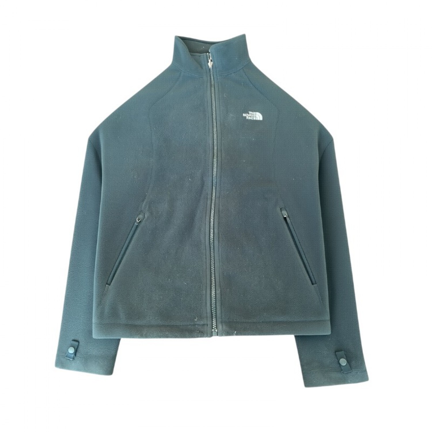 The North Face Ανθρακί Fleece Ζακέτα – Μέγεθος M / Pre-Owned