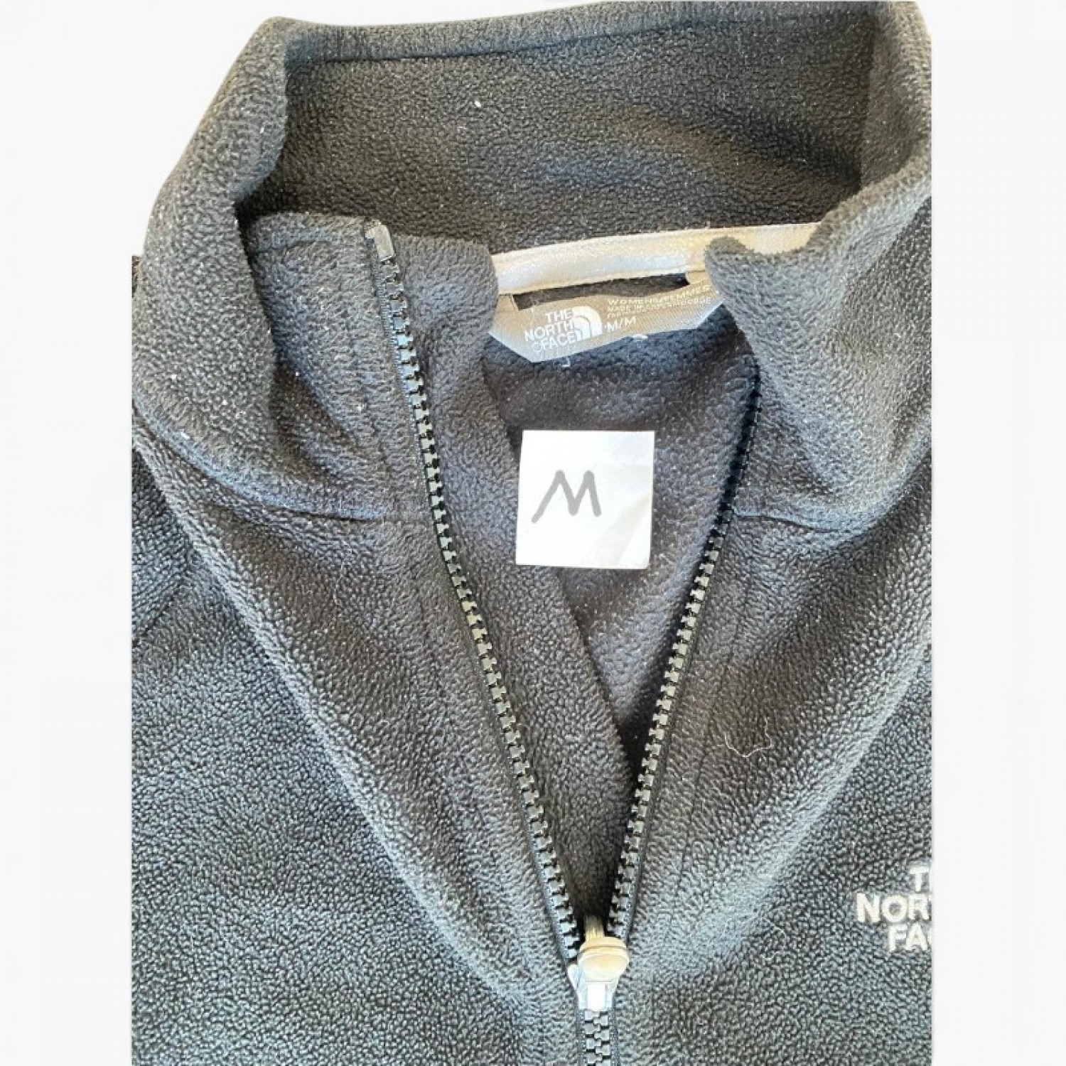 The North Face Ανθρακί Fleece Ζακέτα – Μέγεθος M / Pre-Owned