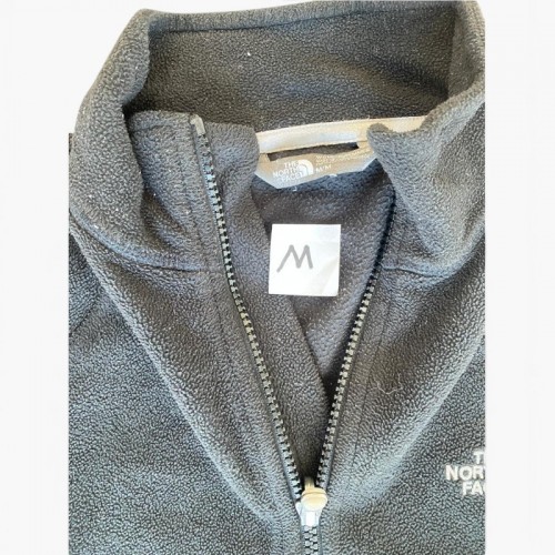 The North Face Ανθρακί Fleece Ζακέτα – Μέγεθος M / Pre-Owned