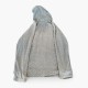 The North Face Γκρι Ζακέτα Hoodie με Ανάγλυφη Υφή – Μέγεθος L / Pre-Owned