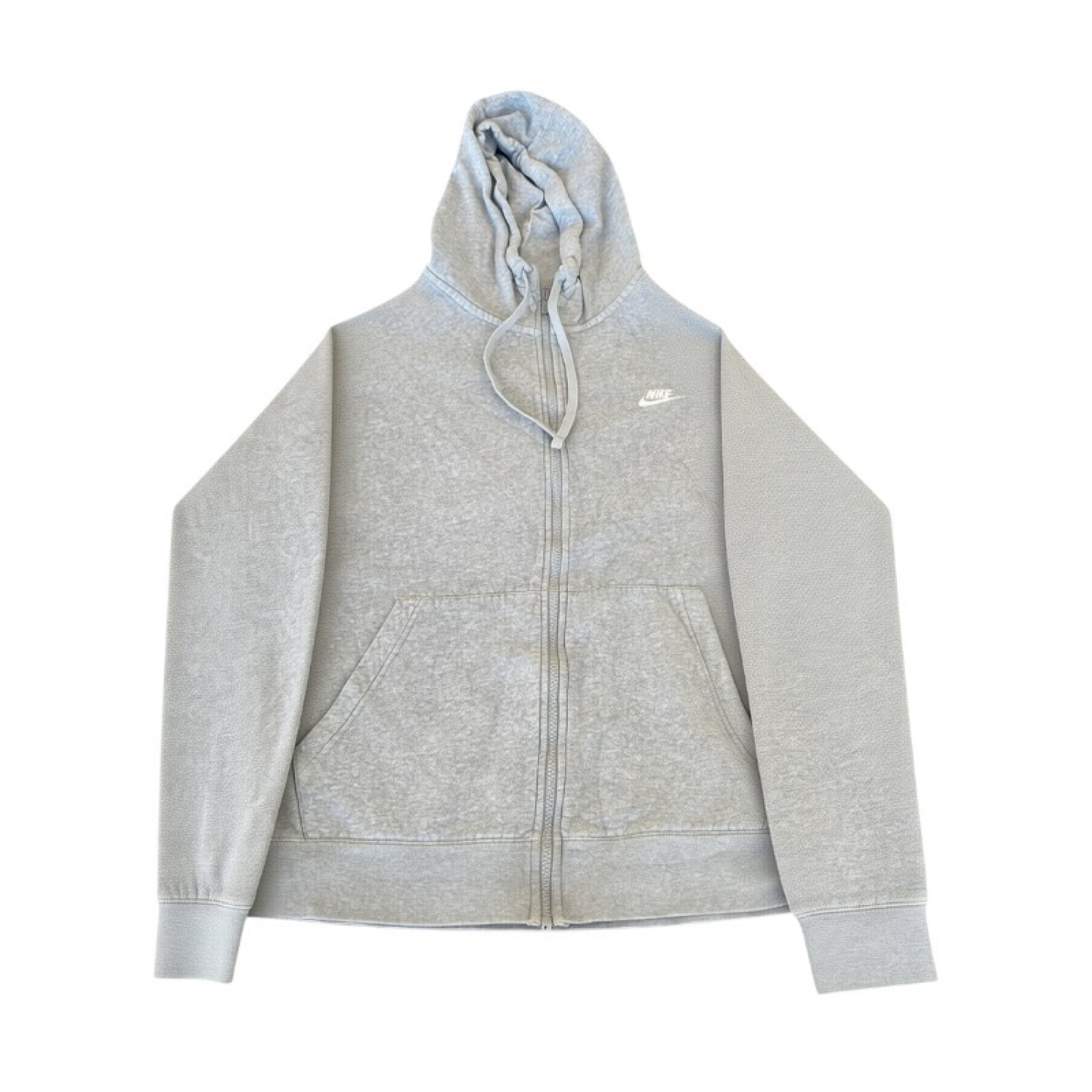 Nike Γκρι Φούτερ Ζακέτα Hoodie – Μέγεθος XL / Pre-Owned