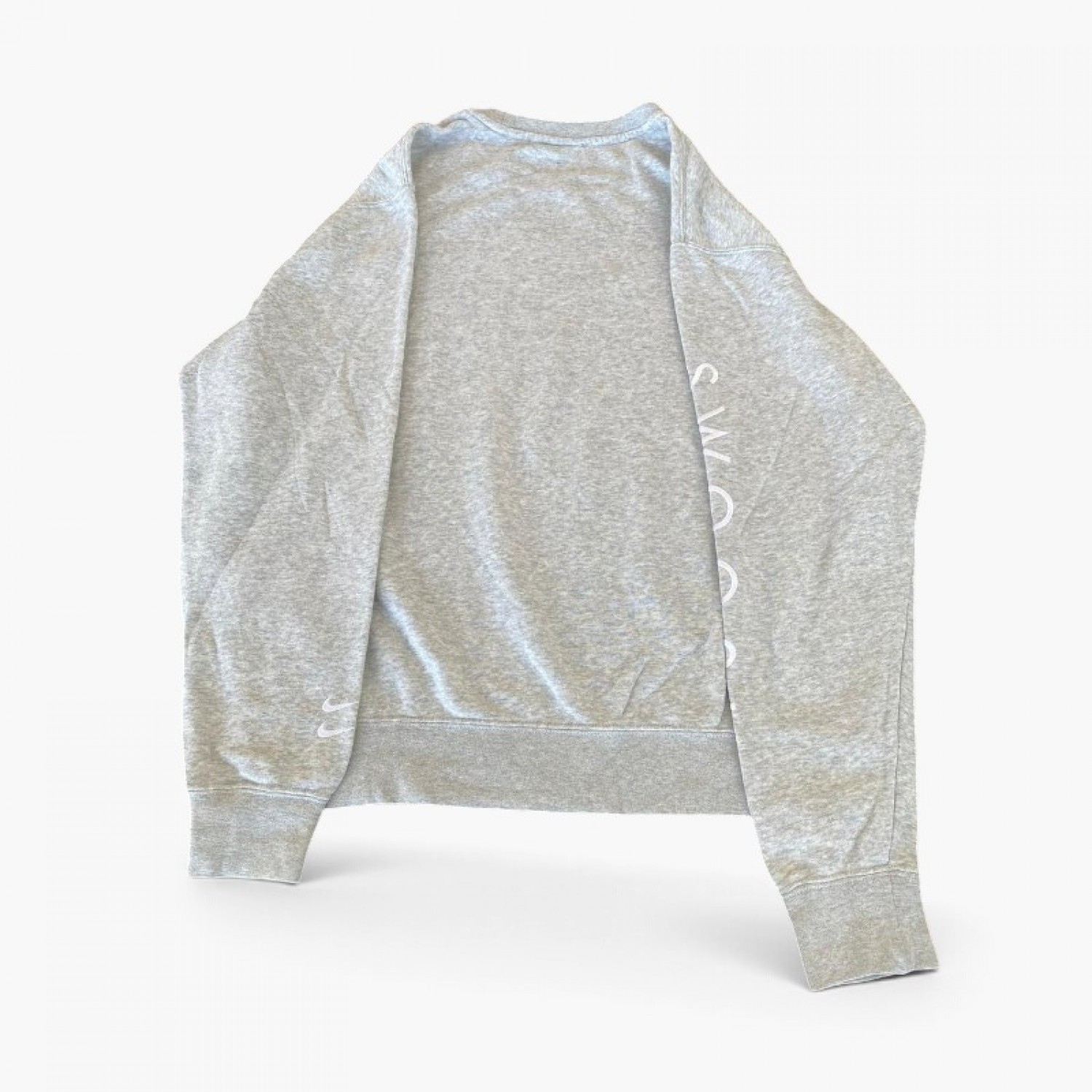 Nike Γκρι Distressed Φούτερ Crewneck – Μέγεθος M / Pre-Owned