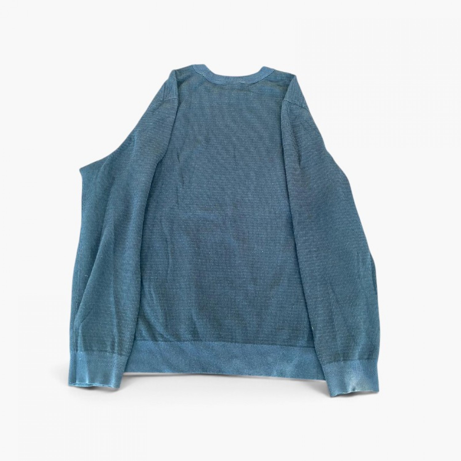 BOSS Μπλε Πλεκτό Πουλόβερ Crewneck – Μέγεθος M / Pre-Owned