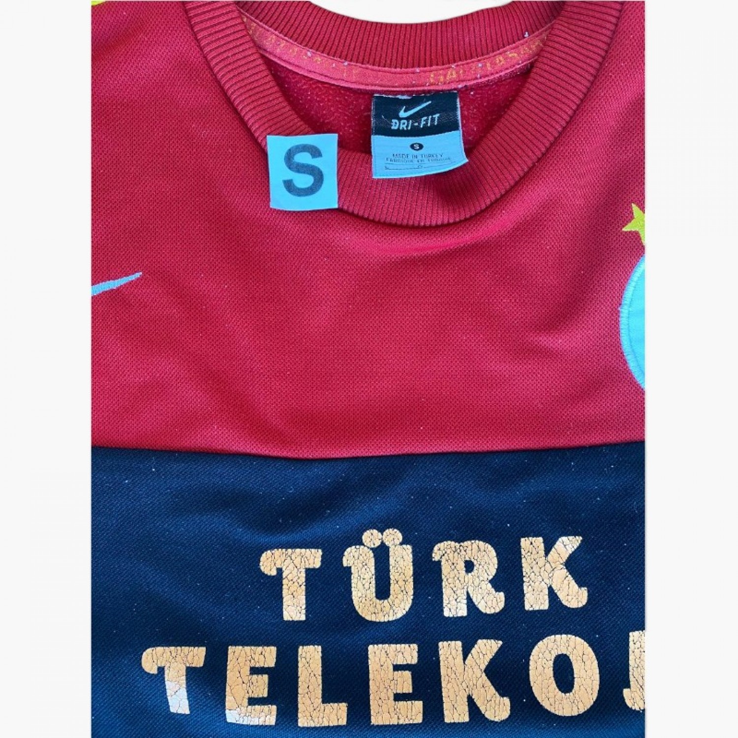 Nike Galatasaray Κόκκινο Dri-FIT Φούτερ – Μέγεθος S / Pre-Owned
