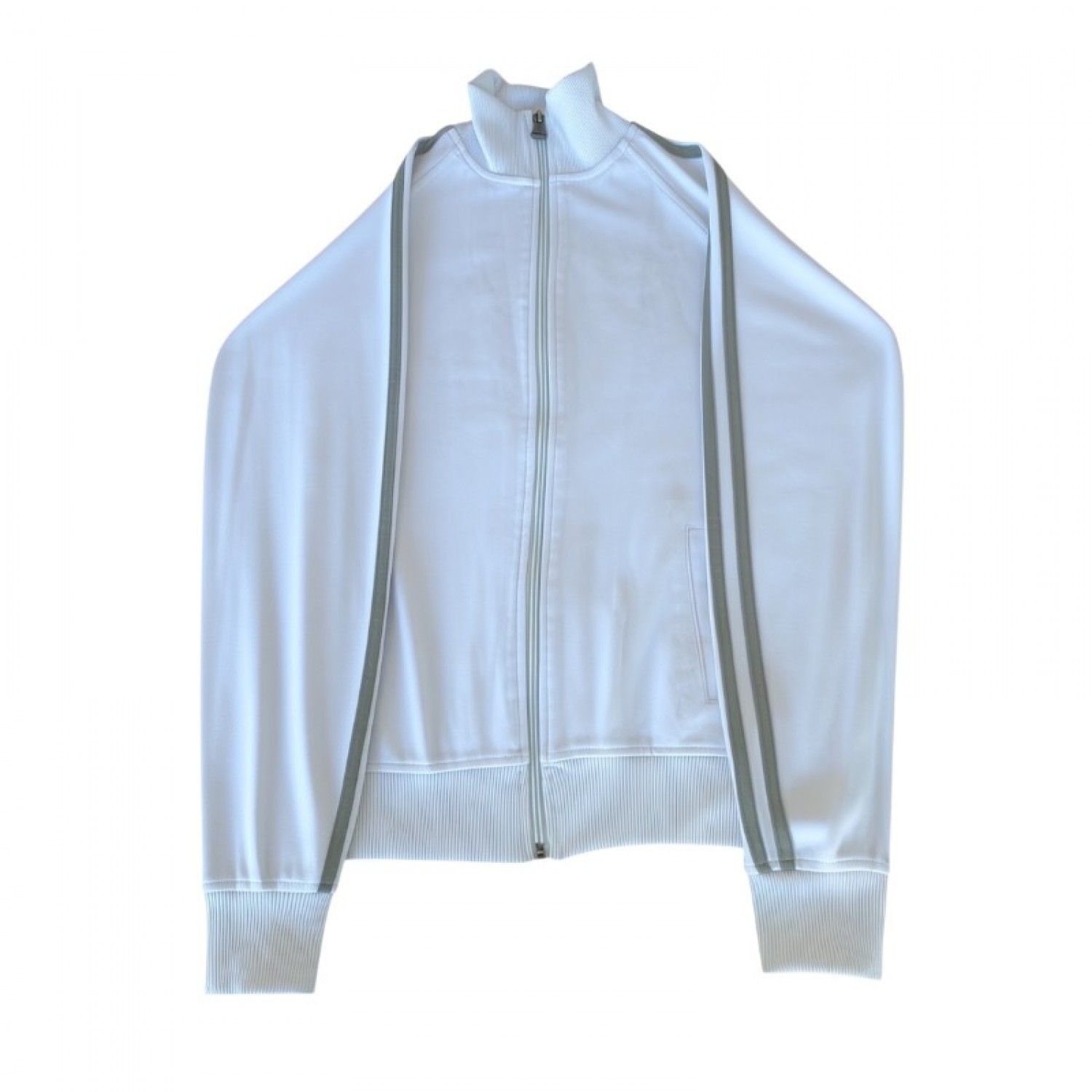 Slazenger Λευκή Αθλητική Ζακέτα Track – Μέγεθος S / Pre-Owned