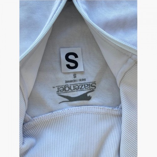Slazenger Λευκή Αθλητική Ζακέτα Track – Μέγεθος S / Pre-Owned