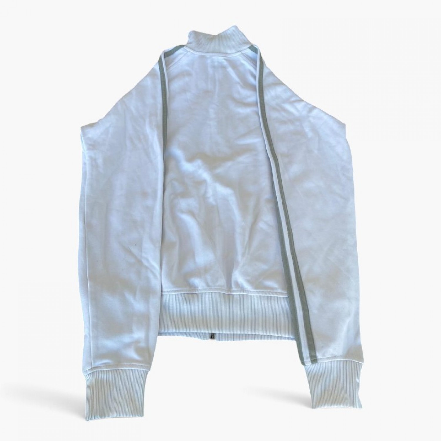 Slazenger Λευκή Αθλητική Ζακέτα Track – Μέγεθος S / Pre-Owned