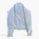 Slazenger Λευκή Αθλητική Ζακέτα Track – Μέγεθος S / Pre-Owned