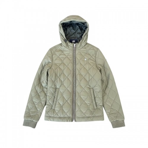 G-Star RAW Χακί Καπιτονέ Jacket με Κουκούλα – Μέγεθος XL / Pre-Owned