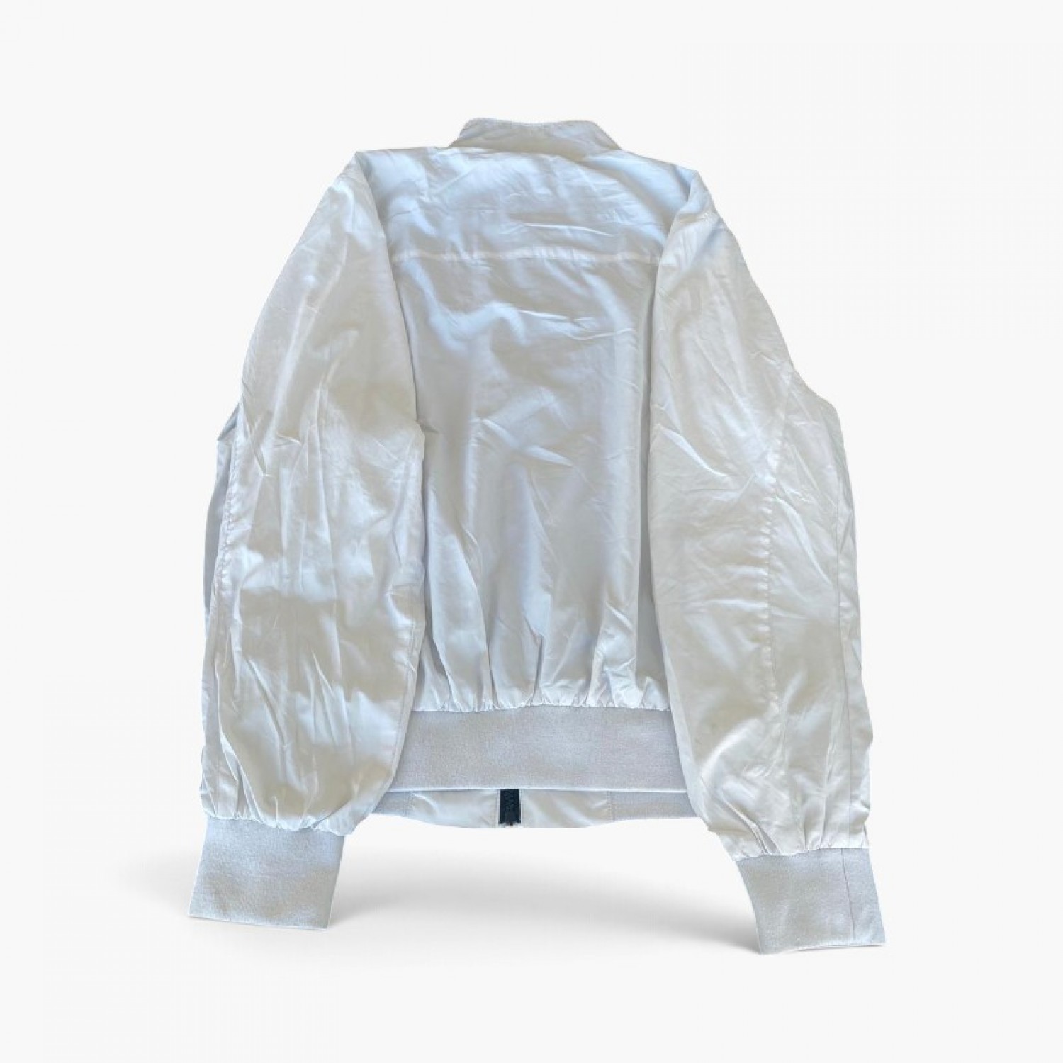 Champion Λευκό Lightweight Bomber Jacket – Μέγεθος XL / Pre-Owned