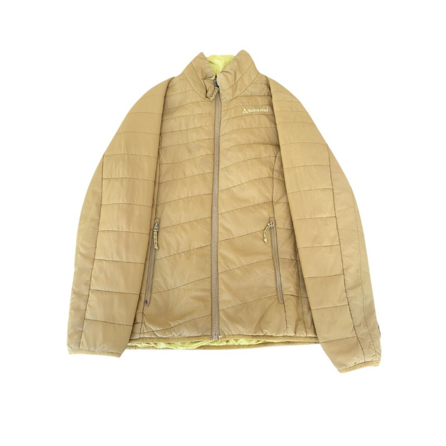 Schöffel Μπεζ Ελαφρύ Καπιτονέ Jacket – Μέγεθος S / Pre-Owned