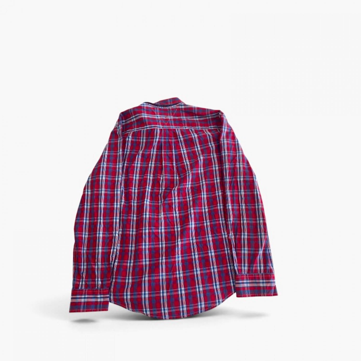 Tommy Hilfiger Red Plaid Shirt — M / Pre-Owned