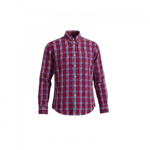 Tommy Hilfiger Red Plaid Shirt — M / Pre-Owned