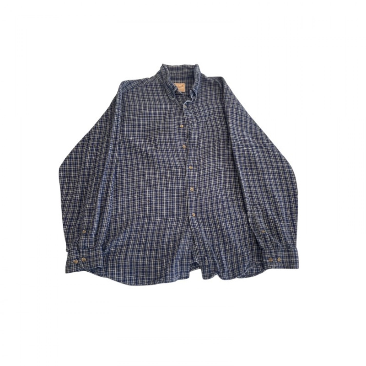Woolrich Blue Check Button-Down Shirt — XL / Pre-Owned