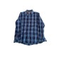 Tommy Hilfiger Blue Plaid Utility Shirt — M / Pre-Owned