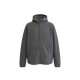 Tommy Hilfiger Grey Full-Zip Fleece Hoodie — L / Pre-Owned