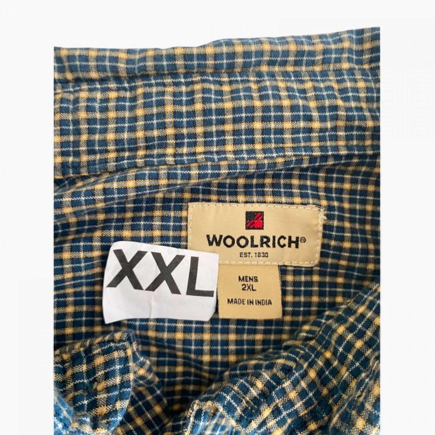 Woolrich Check Long Sleeve Shirt — XXL / Pre-Owned