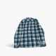 Lacoste Blue & Cream Plaid Shirt — L / 46 / Pre-Owned