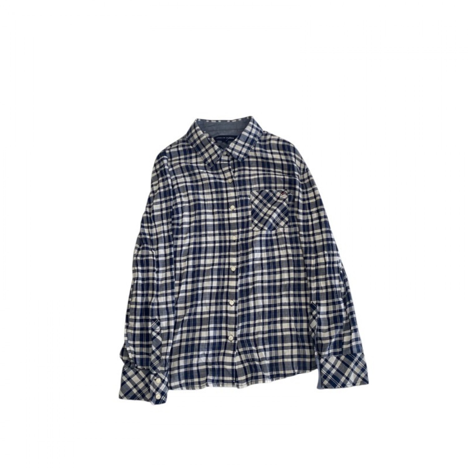 Tommy Hilfiger Light Blue Dotted Shirt — M / Pre-Owned
