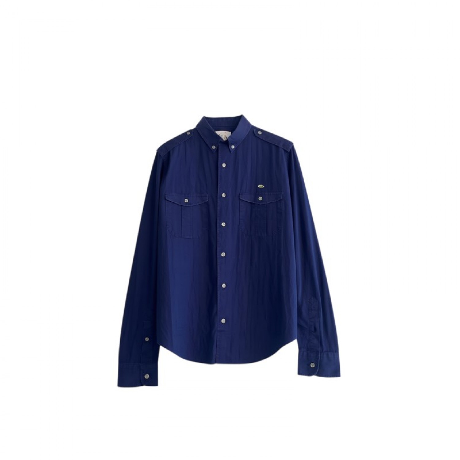 Tommy Hilfiger Navy & White Plaid Shirt — M / Pre-Owned