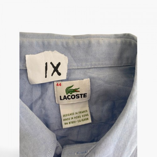 Lacoste Navy Utility Shirt — S / 38 / Pre-Owned
