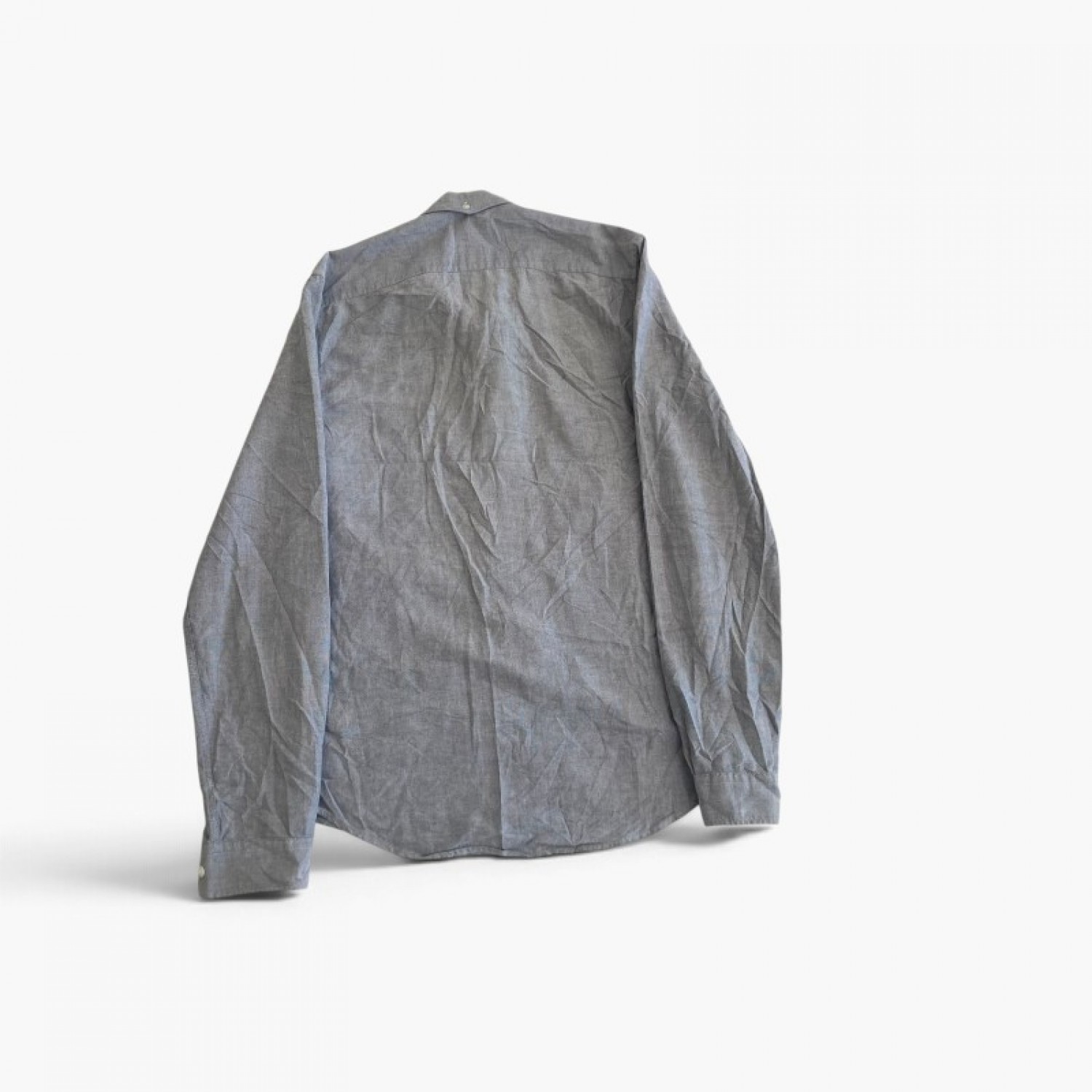 Lacoste L!VE Grey Skinny Fit Shirt — 38 / M / Pre-Owned