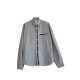 Lacoste L!VE Grey Skinny Fit Shirt — 38 / M / Pre-Owned