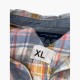 Tommy Hilfiger Multicolor Plaid Quarter-Zip Shirt — XL / Pre-Owned